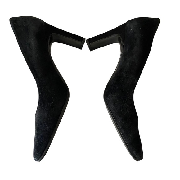 Marc Fisher black suede  pumps size 6 - Picture 10 of 11